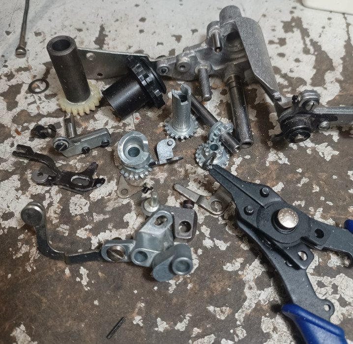 All pattern mechanism parts