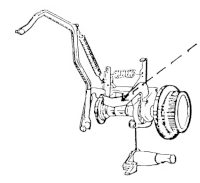 Husqvarna stitch width and buttonhole mechanism